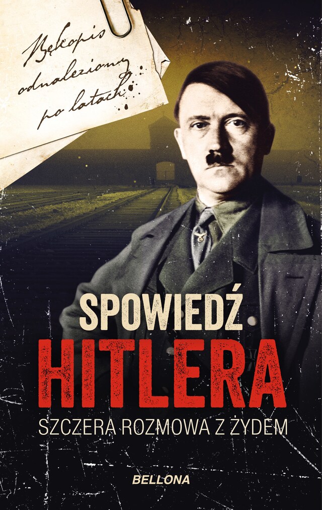 Okładka książki dla Spowiedź Hitlera. Szczera rozmowa z Żydem