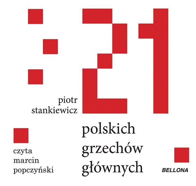 Okładka książki dla 21 polskich grzechów głównych