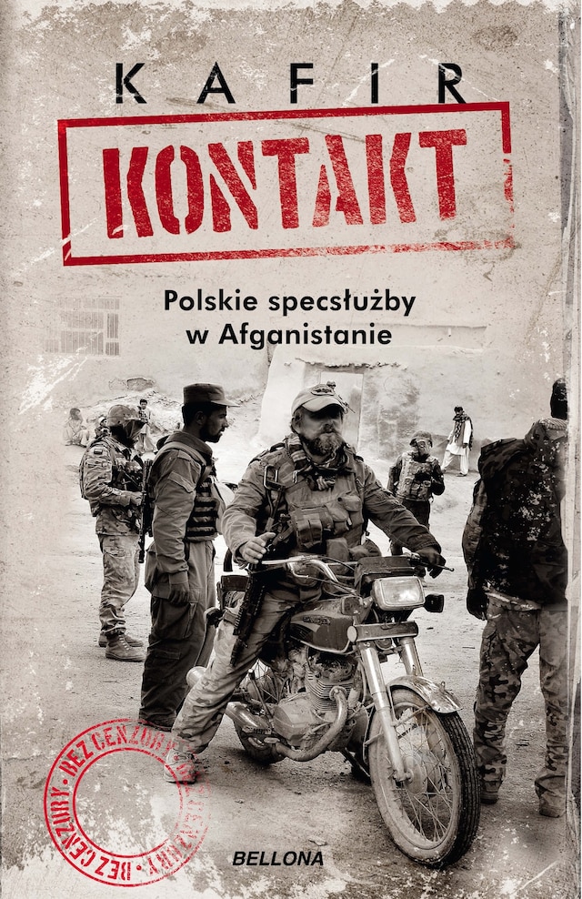 Okładka książki dla Kontakt. Polskie specsłużby w Afganistanie