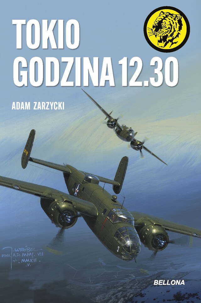 Okładka książki dla Tokio. Godzina 12.30