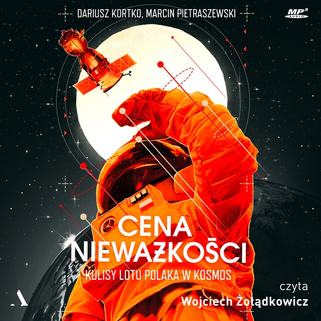 Book cover for Cena nieważkości. Kulisy lotu Polaka w kosmos