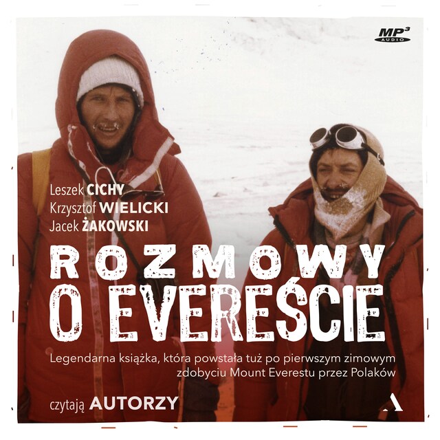 Copertina del libro per Rozmowy o Evereście