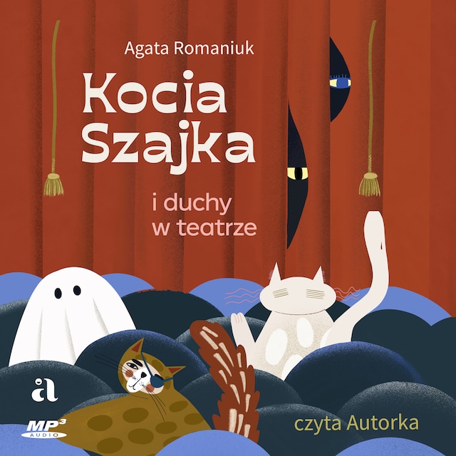 Book cover for Kocia Szajka i duchy w teatrze