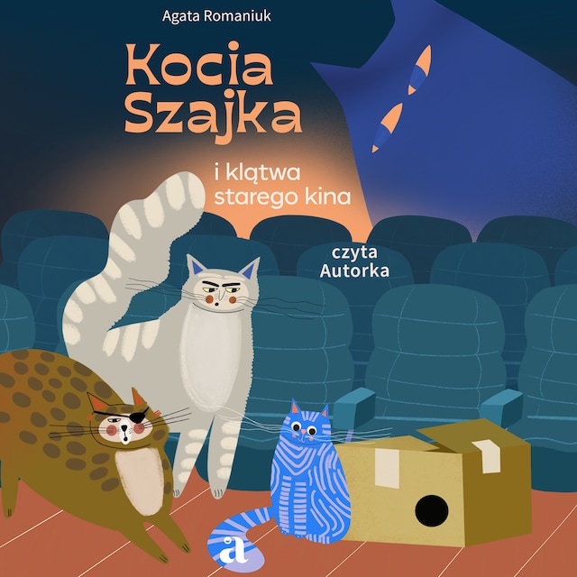 Book cover for Kocia Szajka i klątwa starego kina