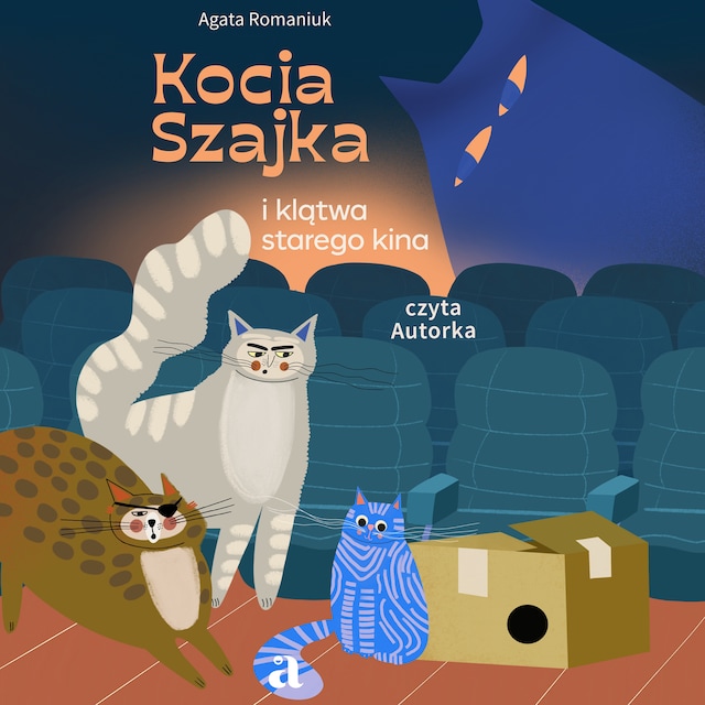 Couverture de livre pour Kocia Szajka i klątwa starego kina