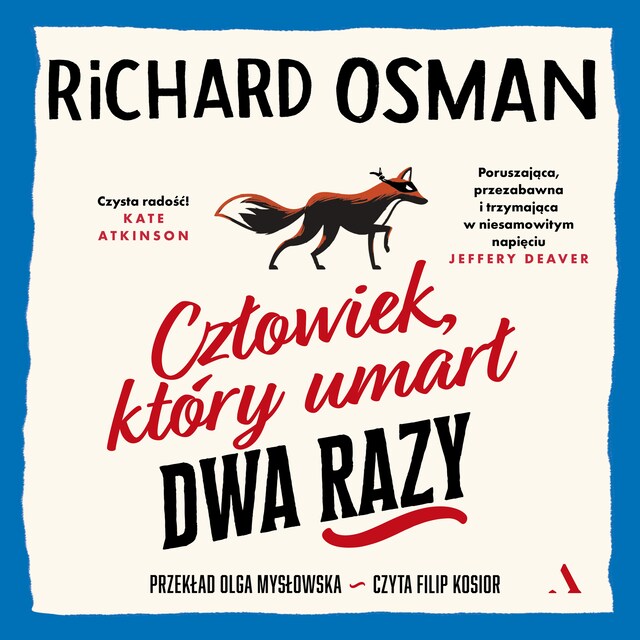 Book cover for Człowiek, który umarł dwa razy