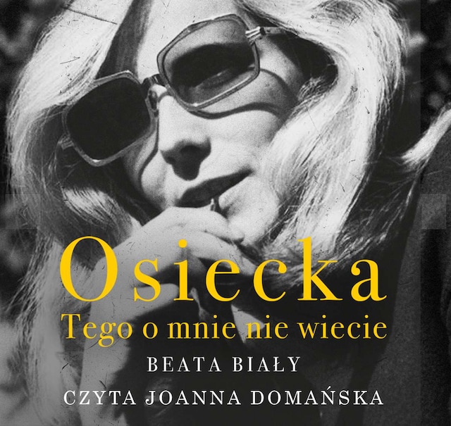 Okładka książki dla Osiecka. Tego o mnie nie wiecie