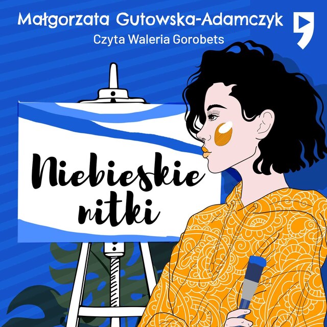 Book cover for Niebieskie nitki