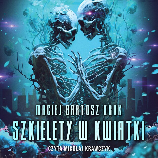 Book cover for Szkielety w kwiatki