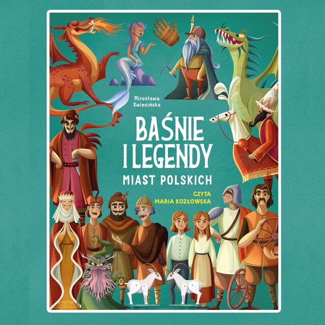 Boekomslag van Baśnie i legendy miast polskich