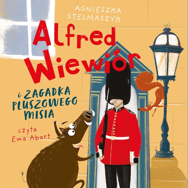 Couverture de livre pour Alfred Wiewiór i zagadka pluszowego misia