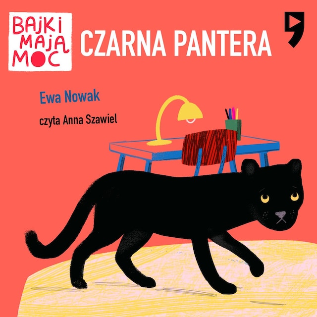 Book cover for Czarna pantera. Bajki mają moc