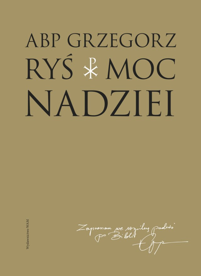 Book cover for Moc nadziei