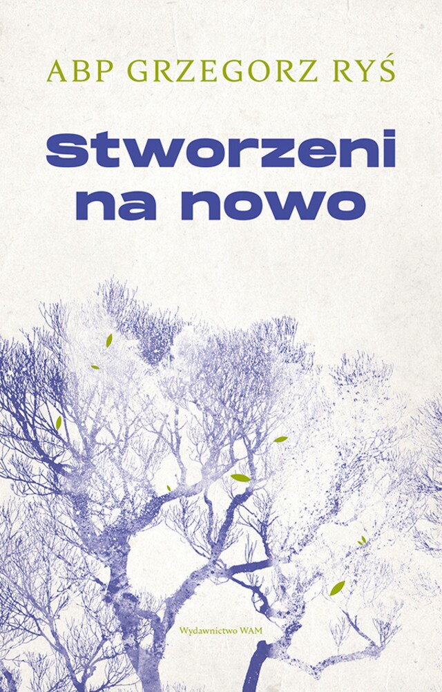 Portada de libro para Stworzeni na nowo