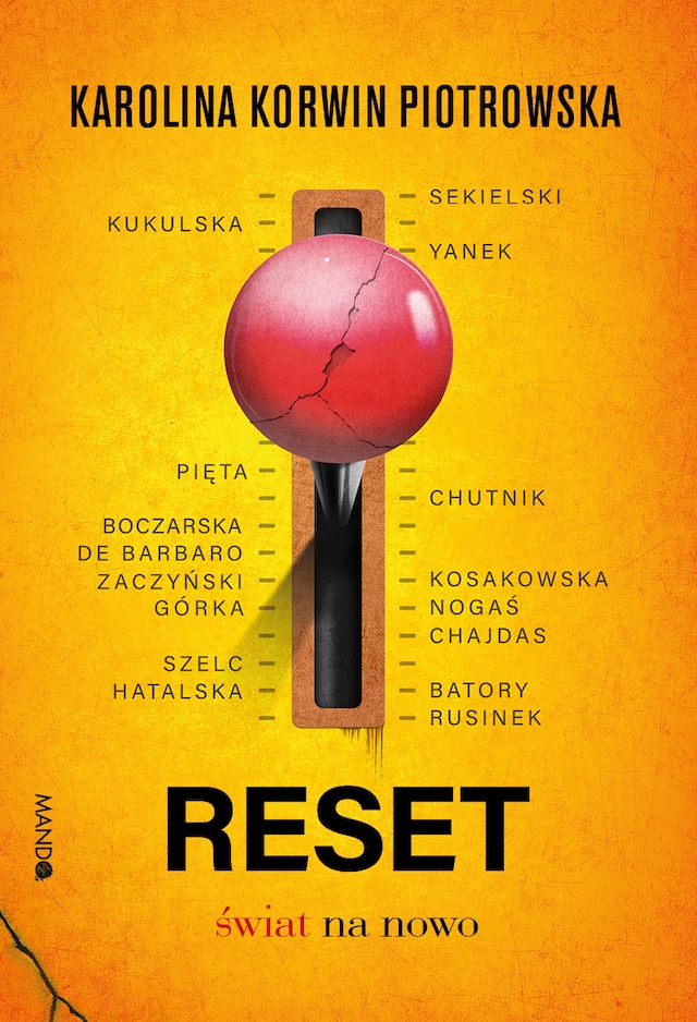 Kirjankansi teokselle Reset