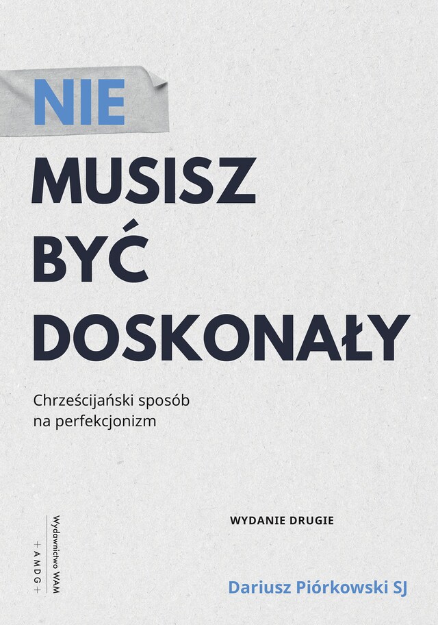 Okładka książki dla Nie musisz być doskonały