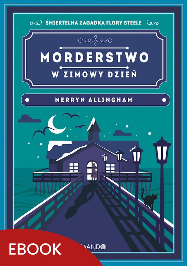 Book cover for Morderstwo w zimowy dzień