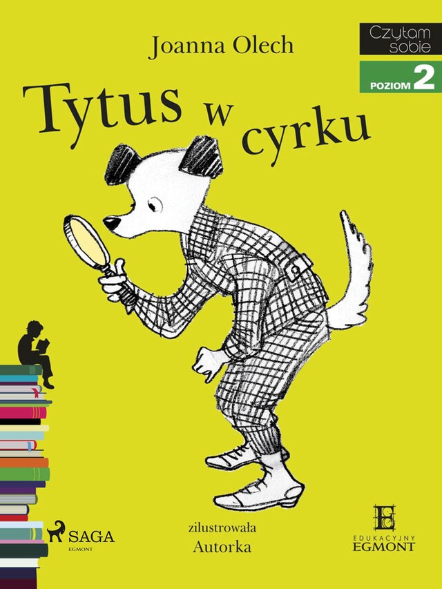 Book cover for Tytus w cyrku
