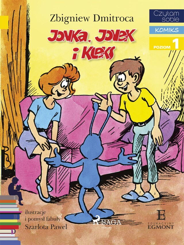 Book cover for Jonka, Jonek i Kleks