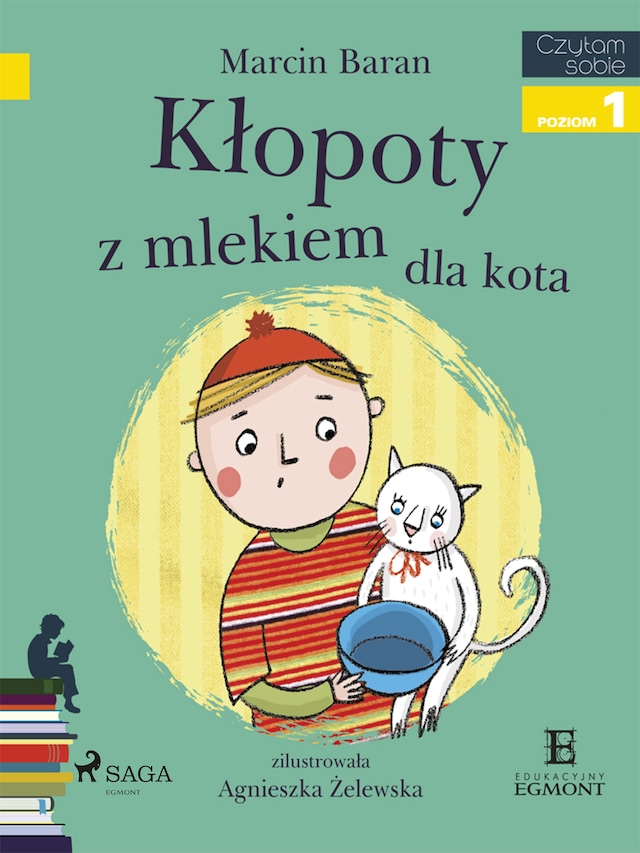 Kirjankansi teokselle Klopoty z mlekiem dla kota