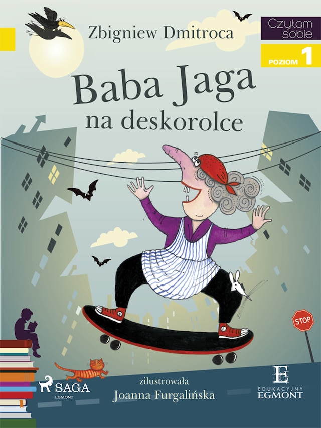 Boekomslag van Baba Jaga na deskorolce
