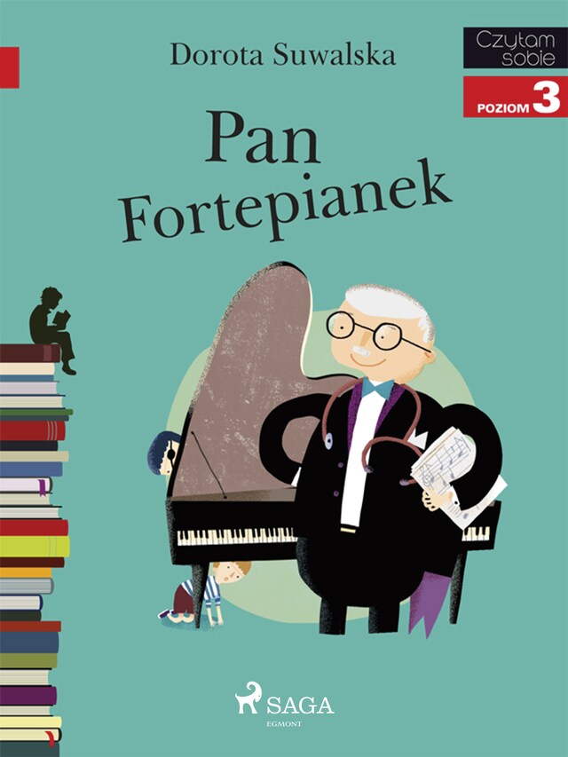 Boekomslag van Pan Fortepianek