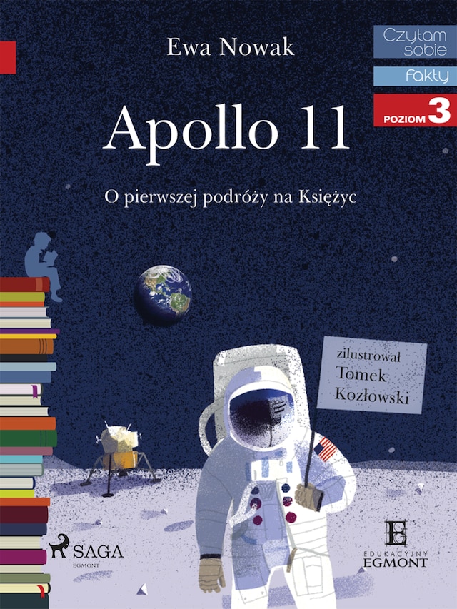 Book cover for Apollo 11 - O pierwszym lądowaniu na Księżycu