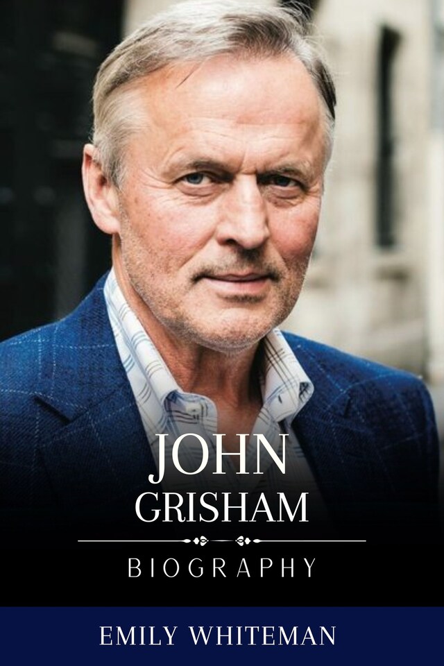 Okładka książki dla John Grisham Biography