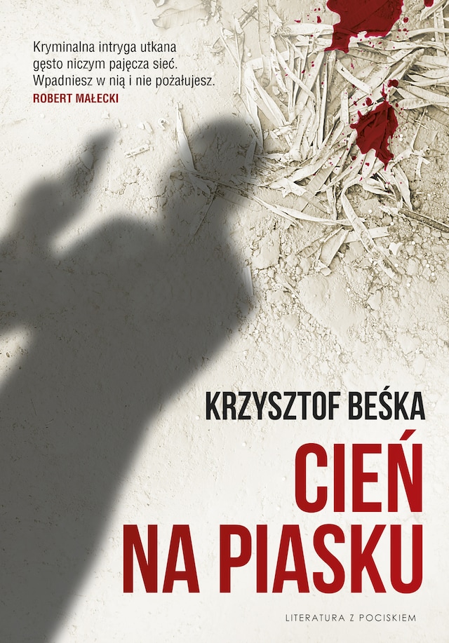 Book cover for Cień na piasku