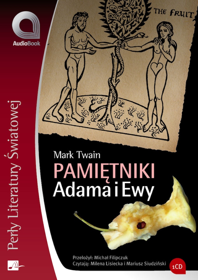Couverture de livre pour Pamiętniki Adama i Ewy