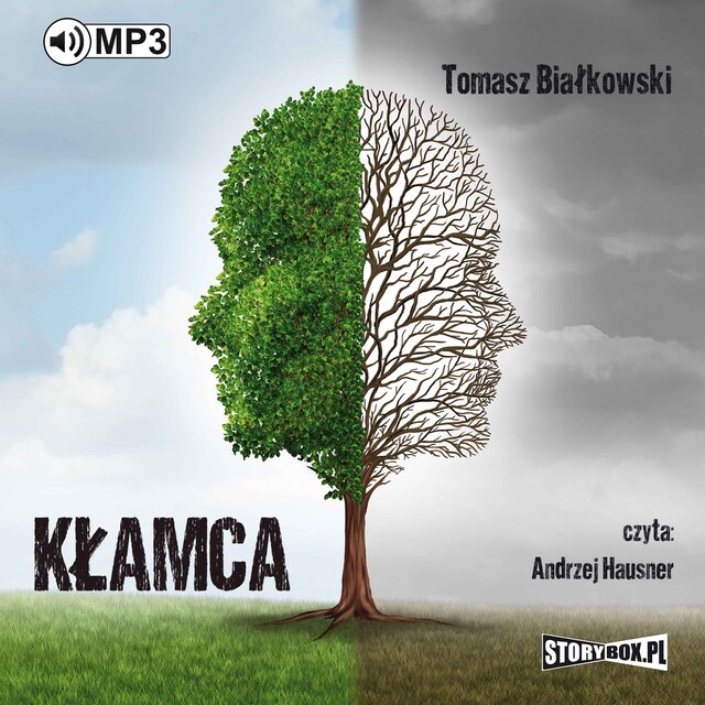 Book cover for Kłamca