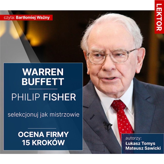 Okładka książki dla Warren Buffett i Philip Fisher. Selekcjonuj jak mistrzowie. Ocena firmy 15 kroków