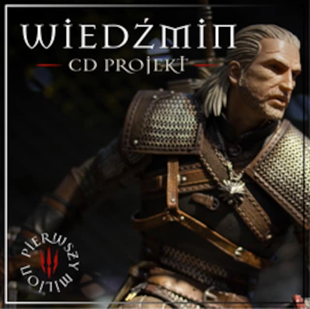 Portada de libro para Pierwszy milion. CD Projekt. Wiedźmin zdobywa świat.