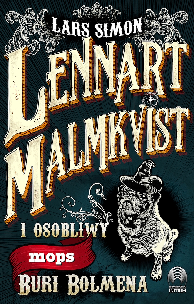 Boekomslag van Lennart Malmkvist i osobliwy mops Buri Bolmena