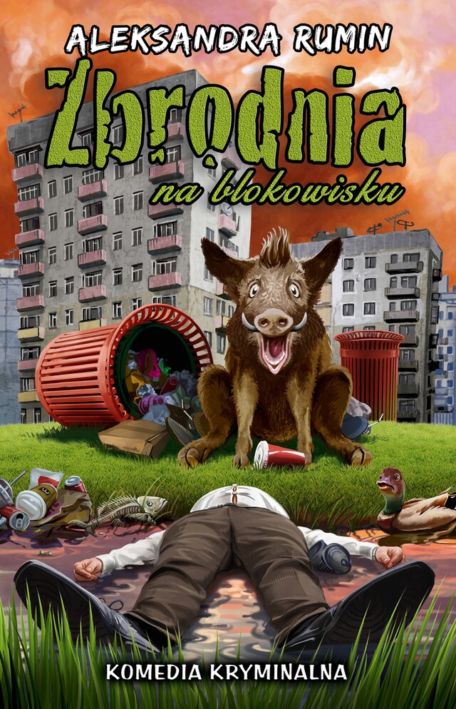 Buchcover für Zbrodnia na blokowisku