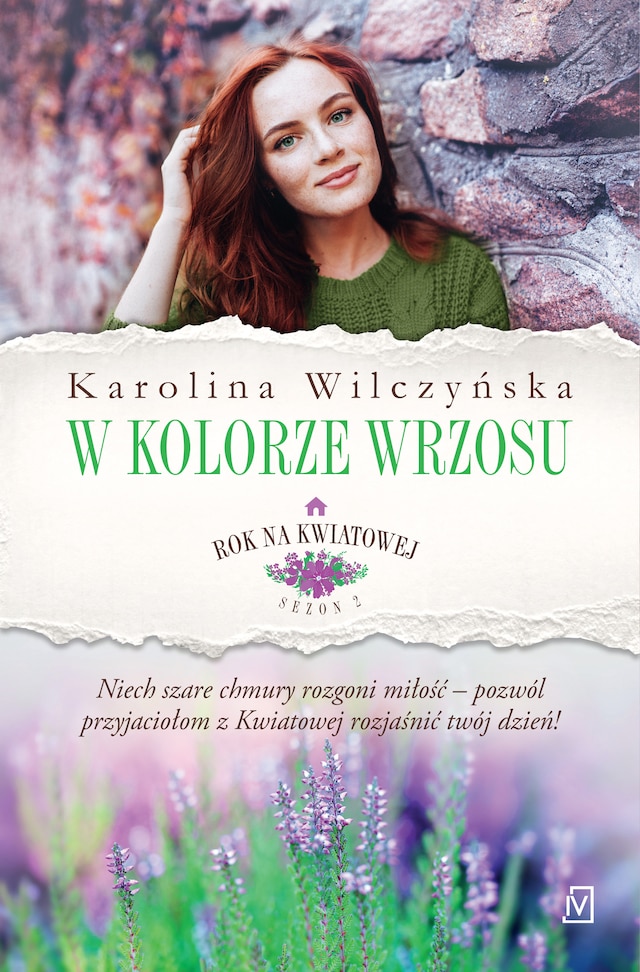 Portada de libro para W kolorze wrzosu. Rok na Kwiatowej. Tom 7