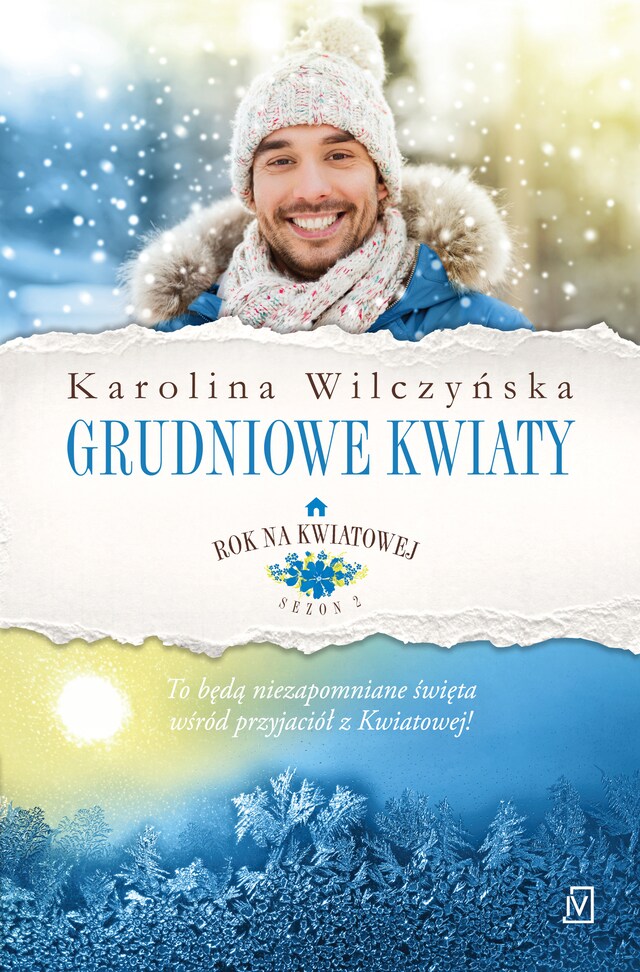 Buchcover für Grudniowe kwiaty. Rok na Kwiatowej. Tom 8