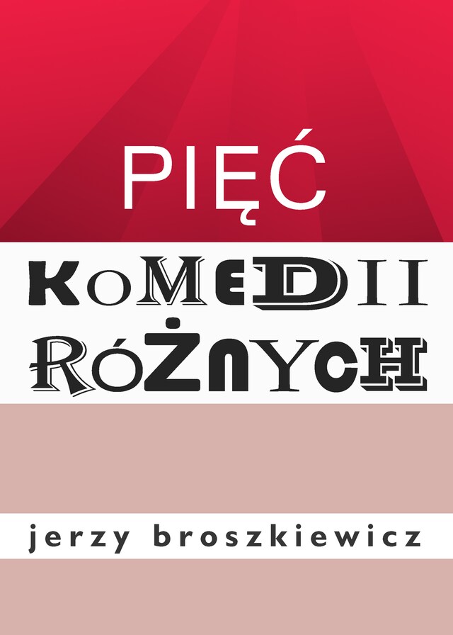 Book cover for Pięć komedii różnych