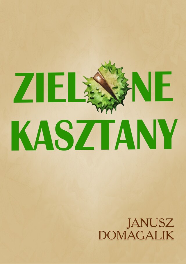 Book cover for Zielone kasztany