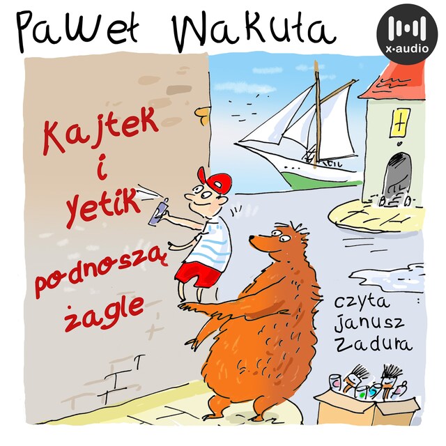 Book cover for Kajtek i Yetik podnoszą żagle