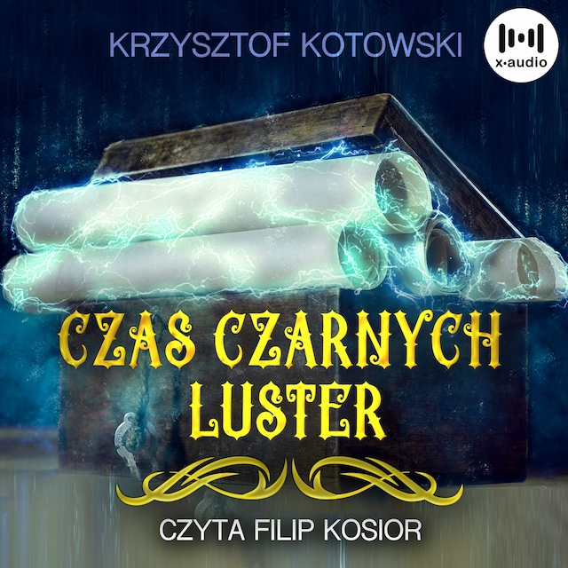 Book cover for Czas czarnych luster
