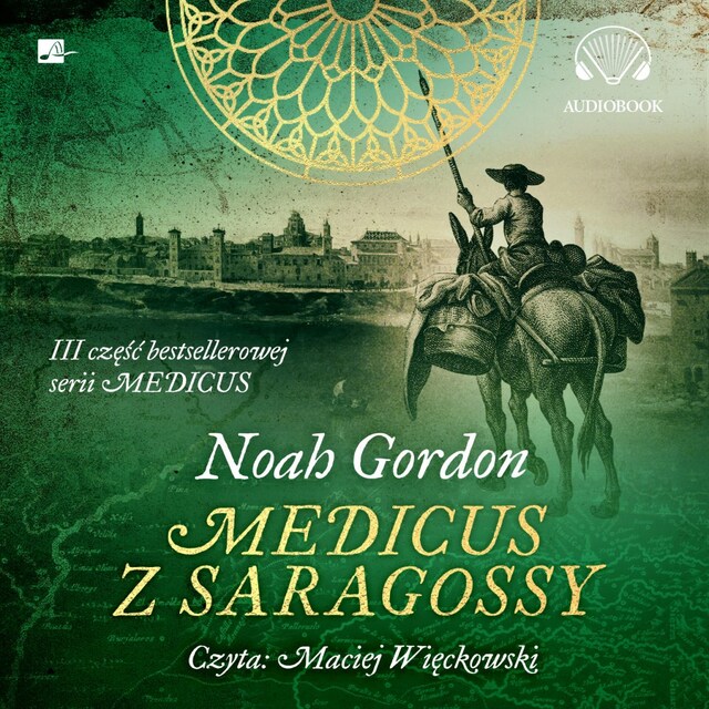 Book cover for Medicus z Saragossy