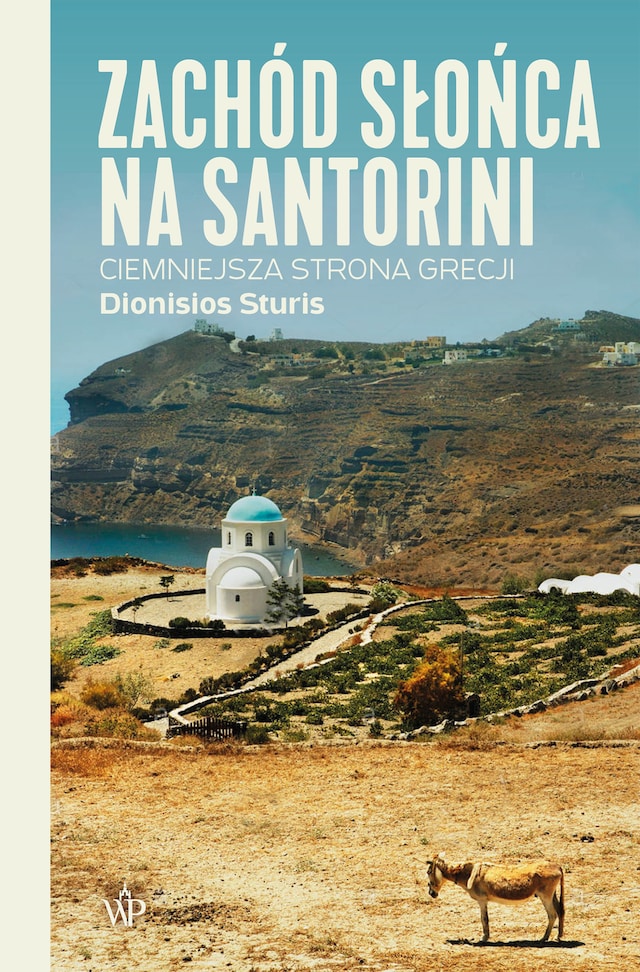 Okładka książki dla Zachód słońca na Santorini