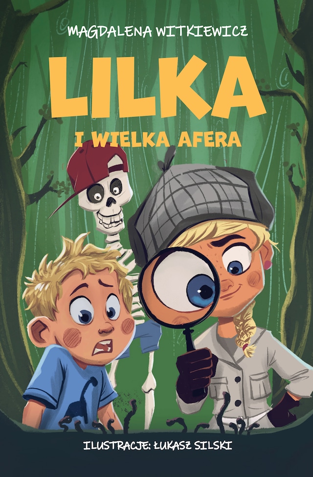 Book cover for Lilka i wielka afera