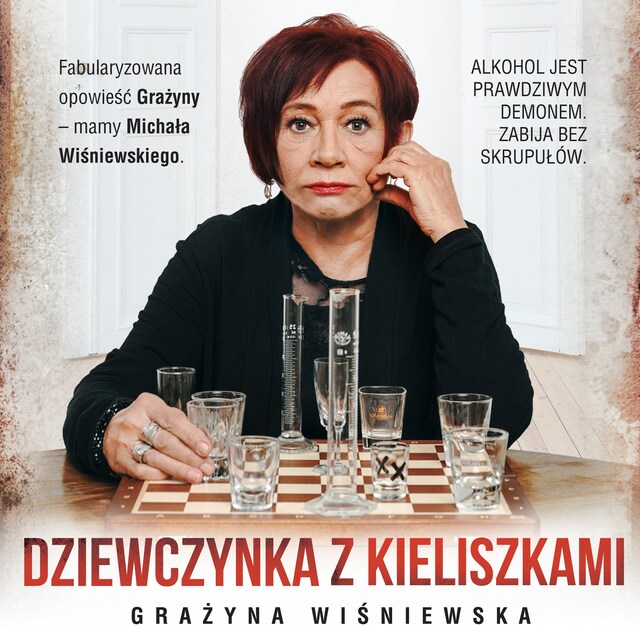 Book cover for Dziewczynka z kieliszkami