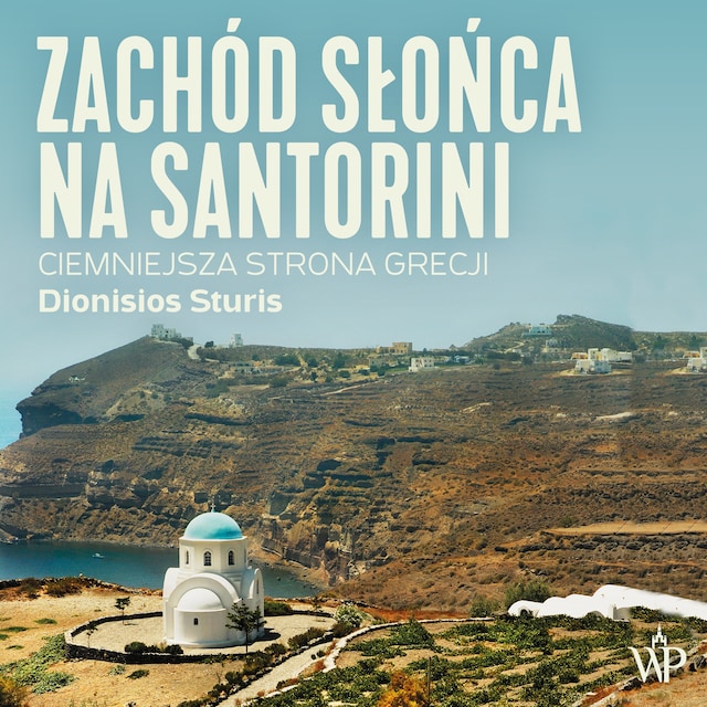 Copertina del libro per Zachód słońca nad Santorini