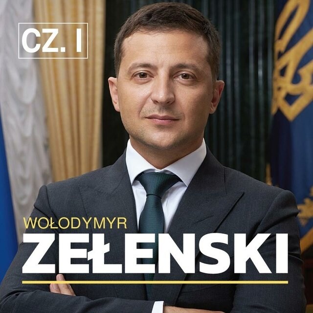 Book cover for Wołodymyr Zełenski. Droga na szczyt. Część I. Satyryk, showman, przedsiębiorca