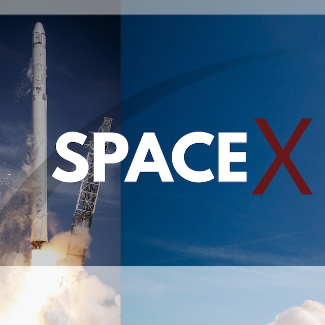 Buchcover für SpaceX. Von Braun, Musk i idea podboju kosmosu