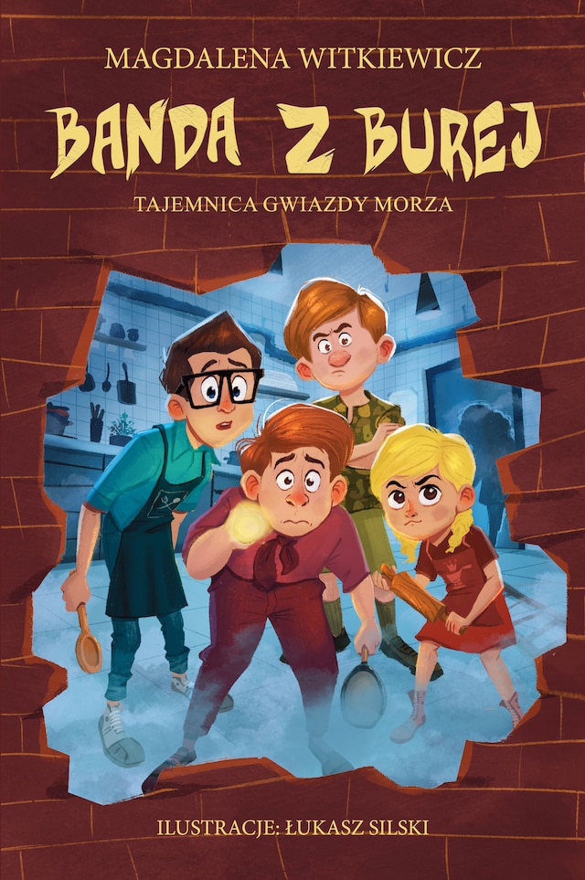 Book cover for Banda z Burej. Tajemnica Gwiazdy Morza