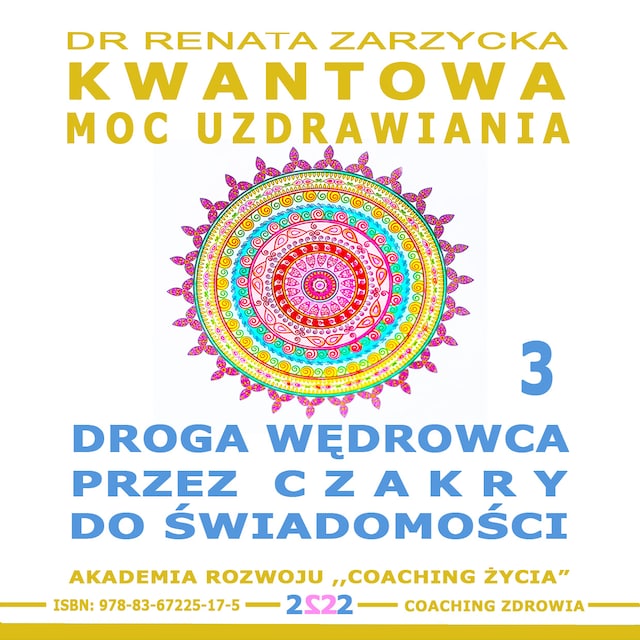 Boekomslag van Droga Wędrowca poprzez Czakry do Świadomości